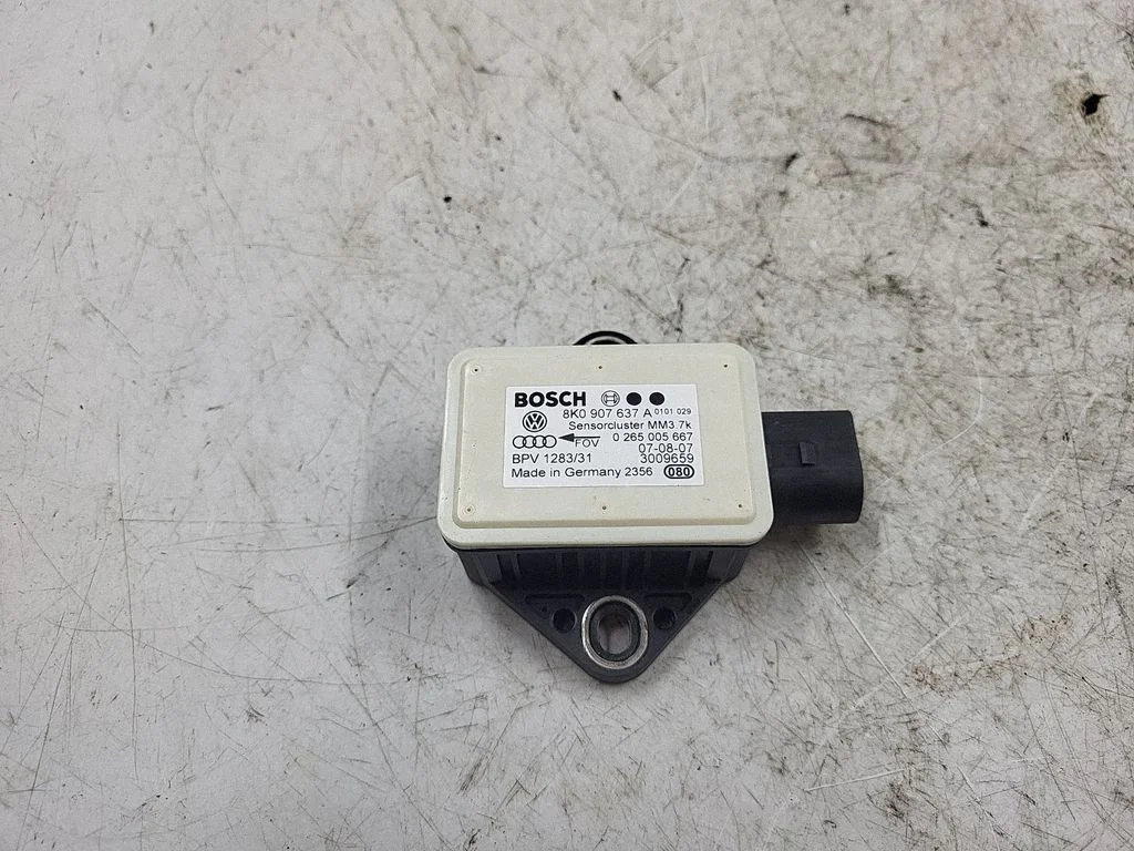 ESP acceleration yaw rate sensor 8K0907637A