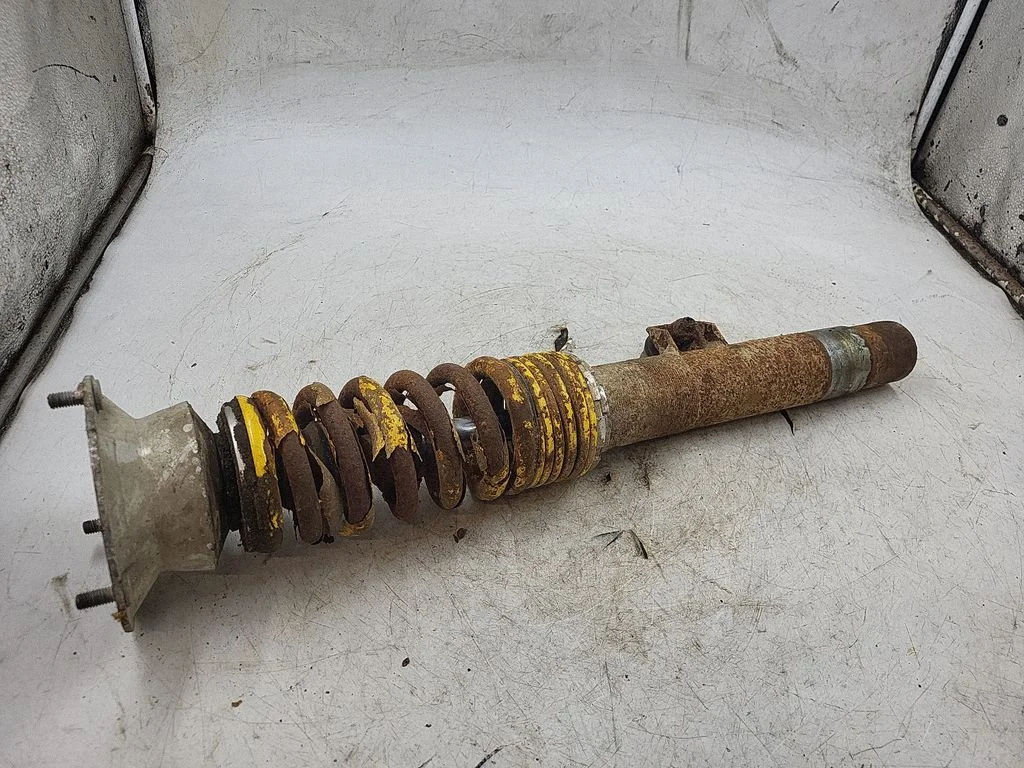 Front shock absorber with coil spring