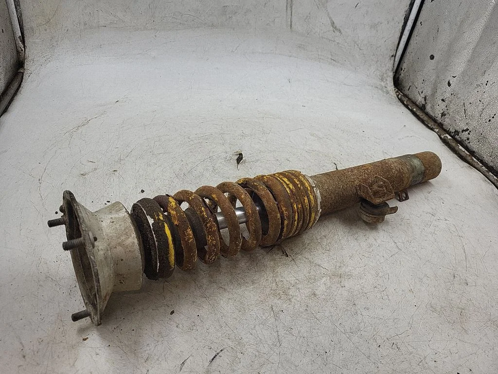 Front shock absorber with coil spring