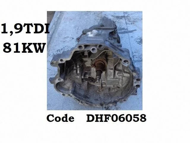 Manual 5 speed gearbox DHF06058