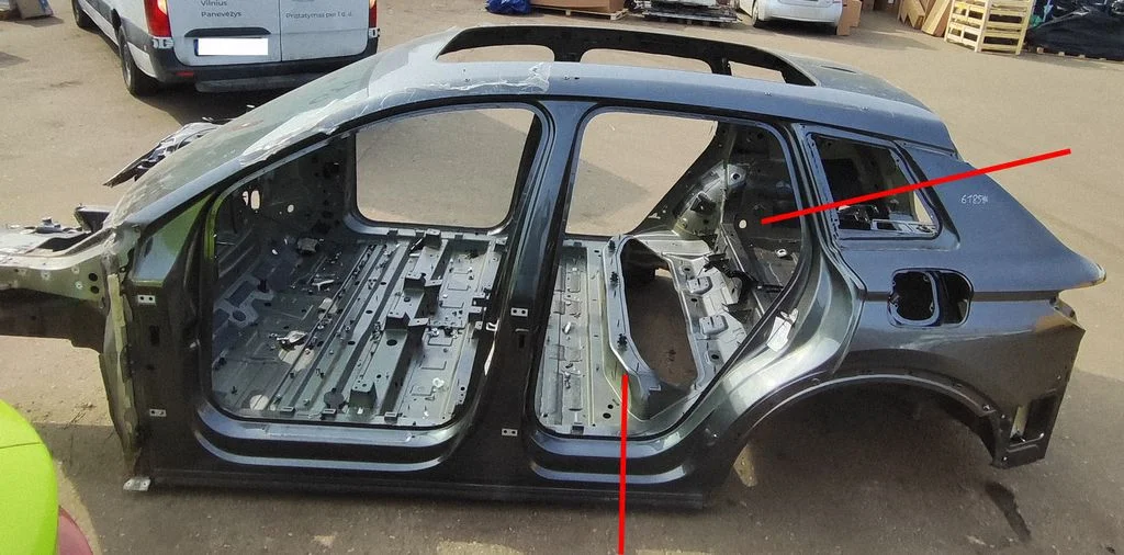 Rear quarter panel – Audi Q6 e-tron (2024-), left