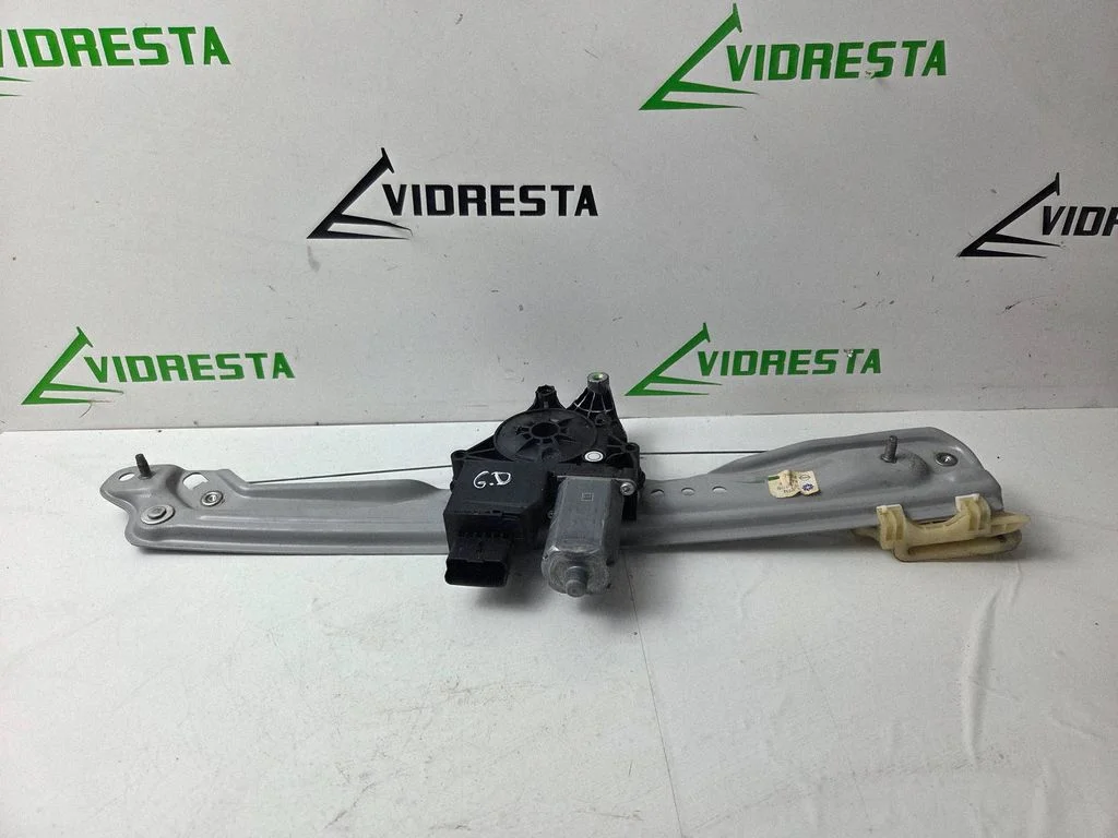 Rear door window regulator with motor 39187592