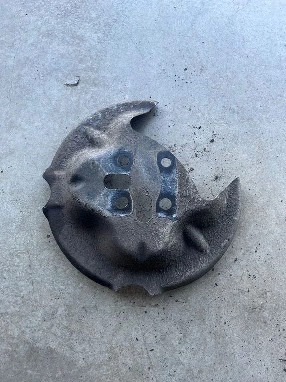 Rear brake disc plate dust cover 9825073280