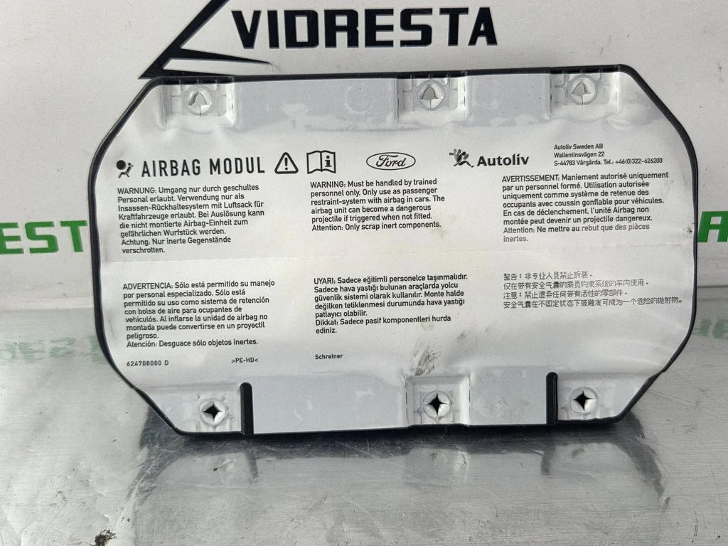 Poduszka powietrzna pasażera 0589P1000310