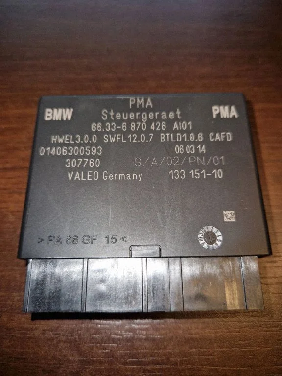 Parkimisandurite (PDC) juhtplokk – BMW i3 (2013-)