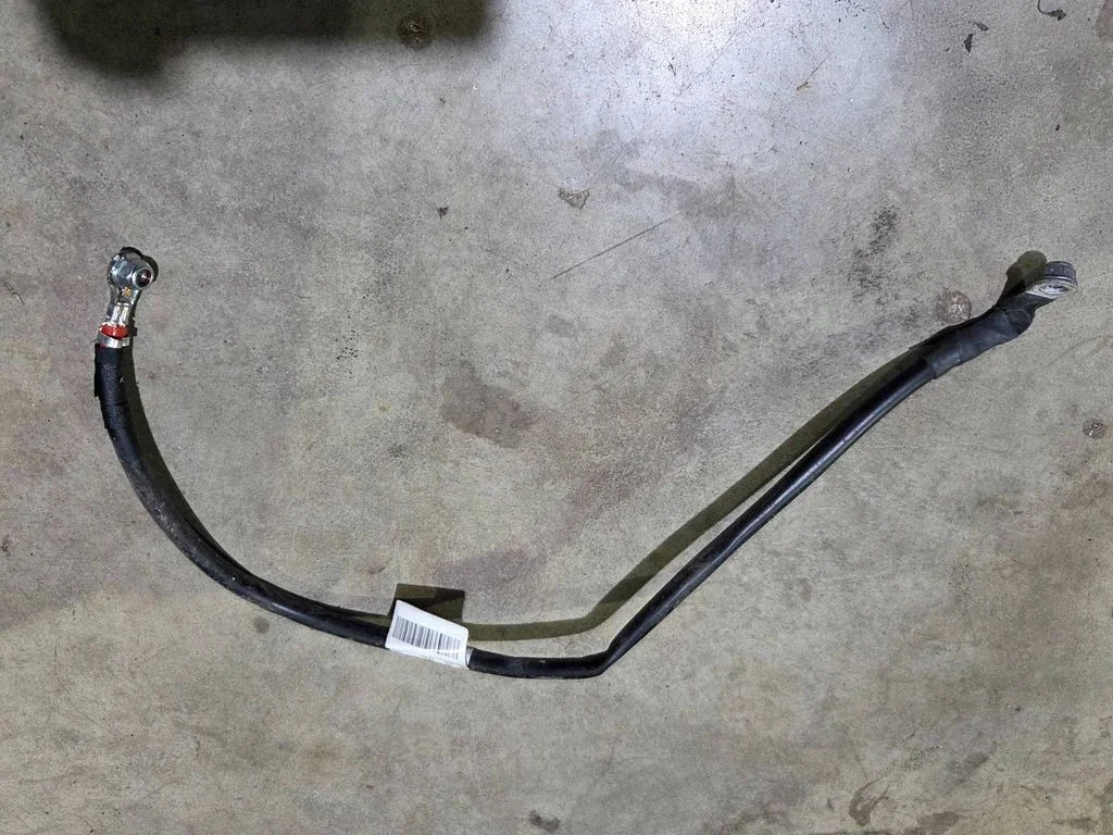 Negative earth cable (battery) A2124400108