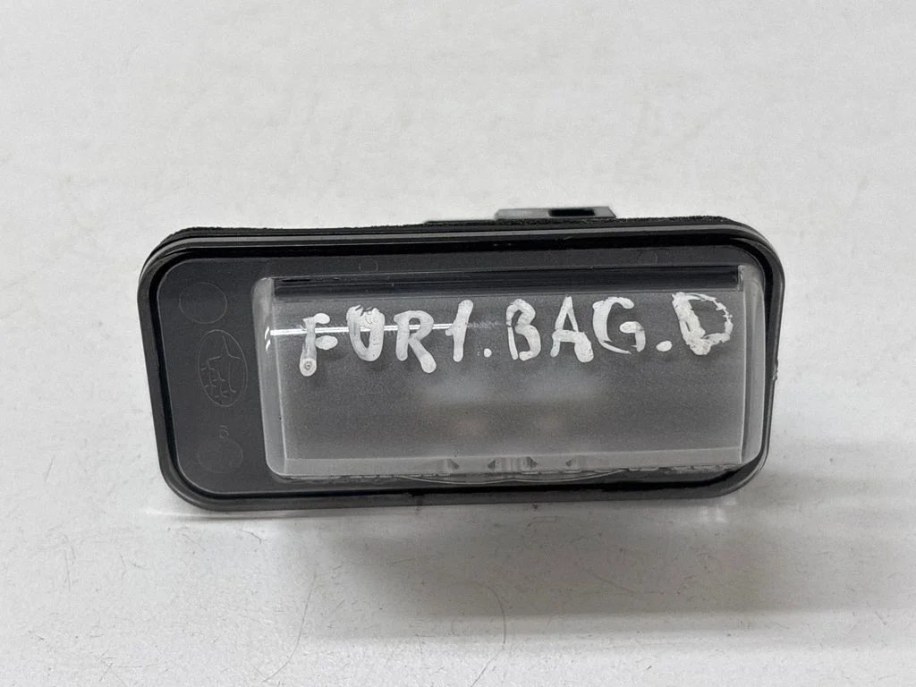 Number plate light A047588
