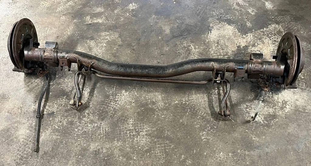 Rear axle beam