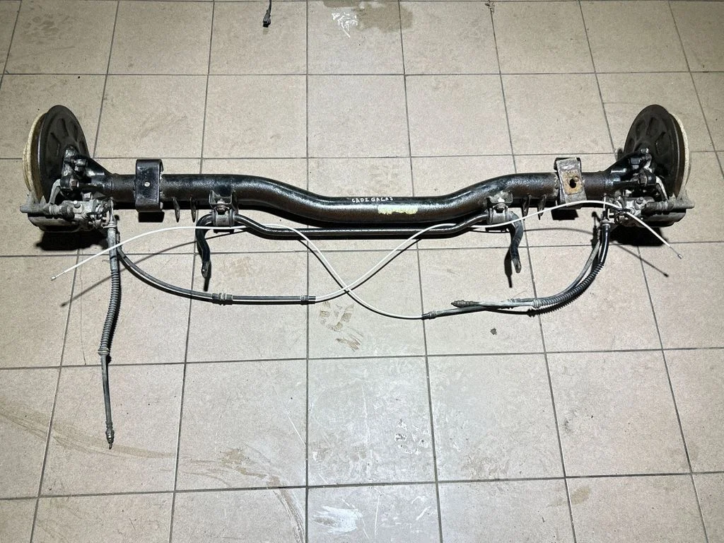 Rear axle beam