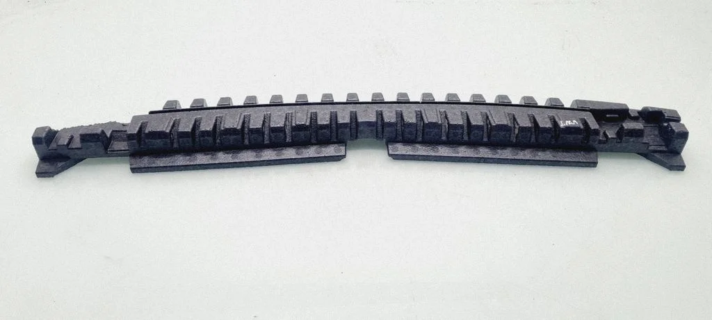 Rear bumper foam support bar 7L6807252A