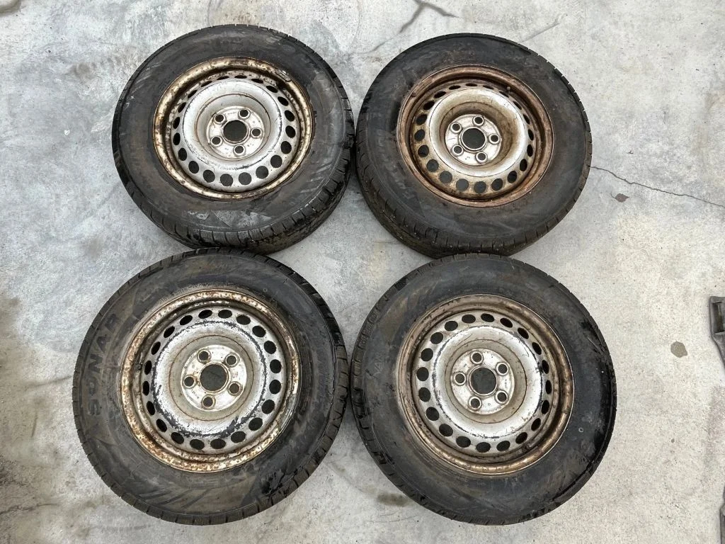 R16 steel rim 7H0601027D