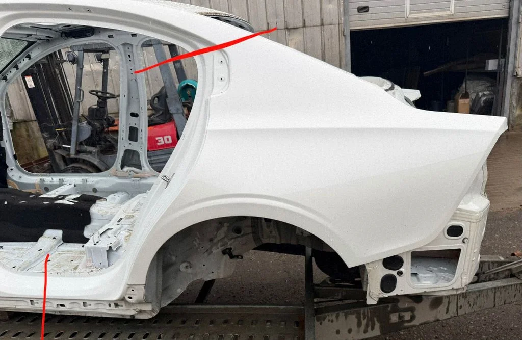 Aizmugurējais spārns (ceturtdaļa) – Volvo S60 (2018-)