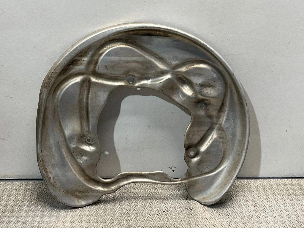 Rear brake disc plate dust cover 80A615612B