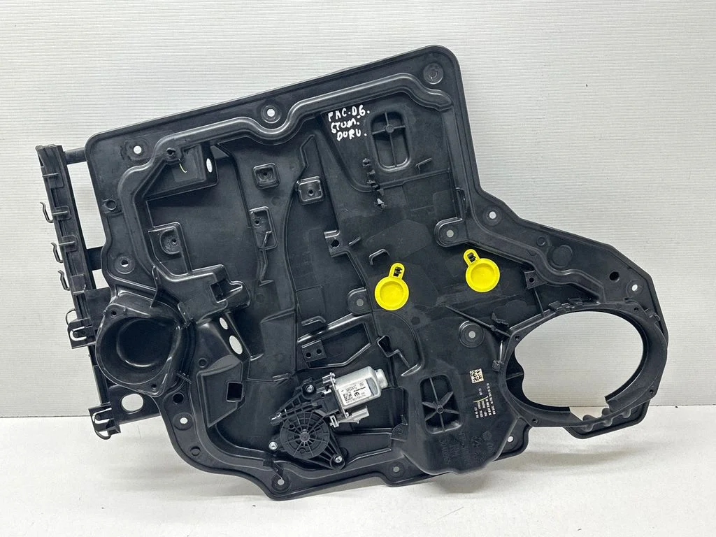 Rear door window regulator with motor 3040965