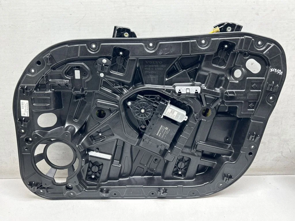 Front door window regulator with motor 31349763