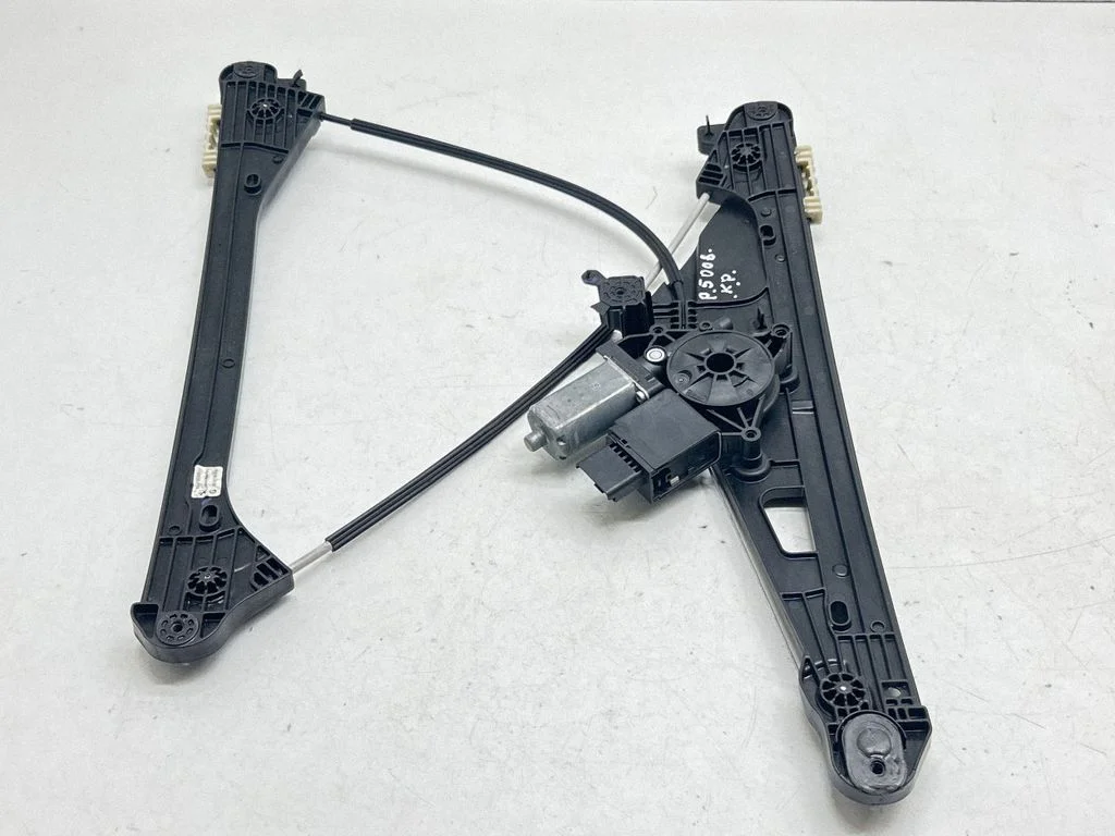 Front door window regulator with motor 9837844380