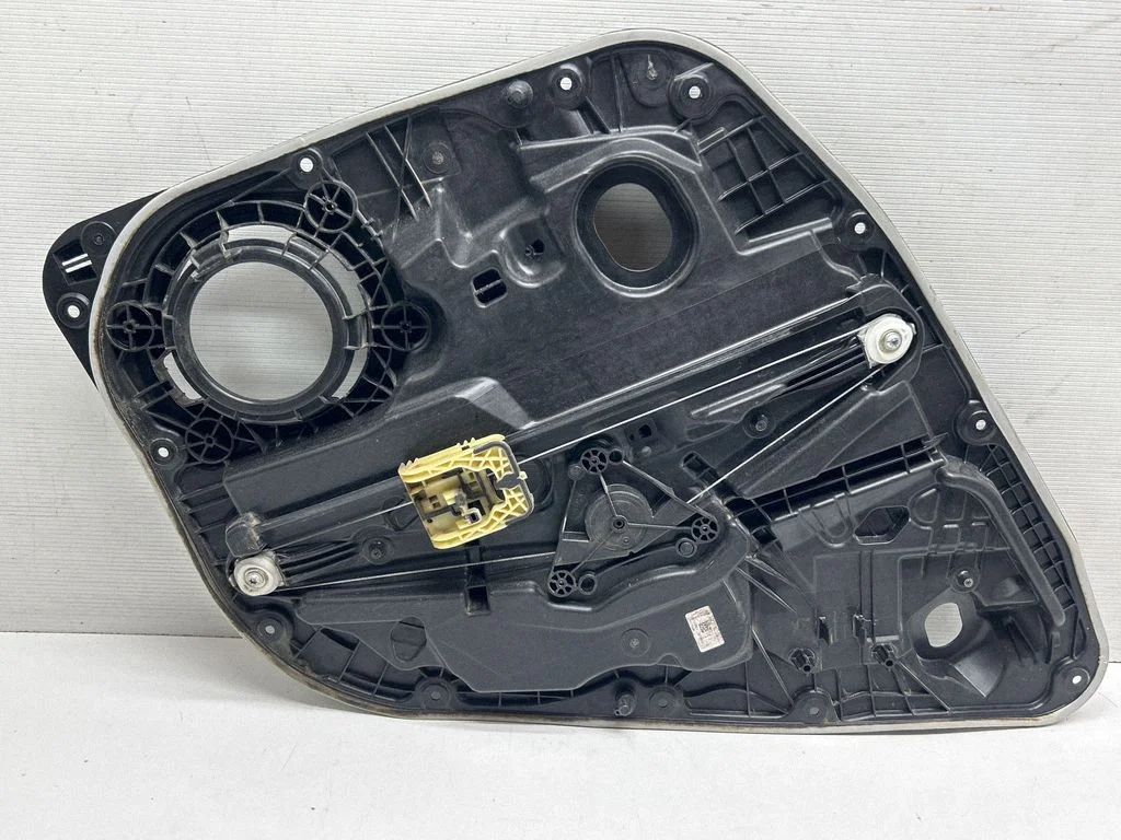 Rear door window regulator with motor 31416997
