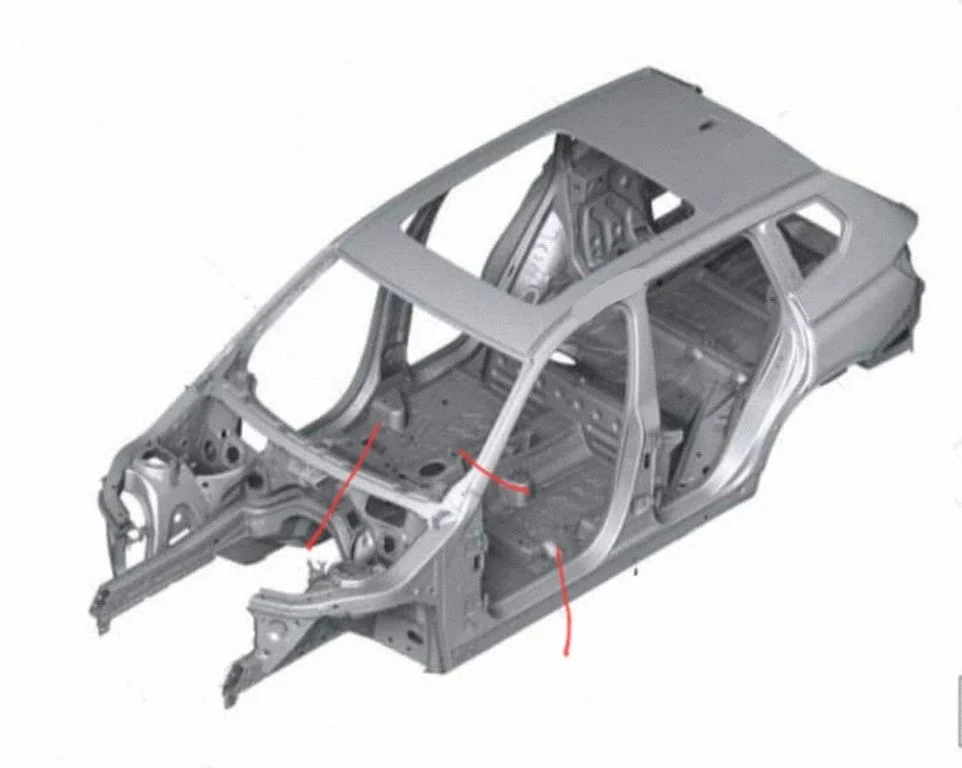Front quarter panel – front left