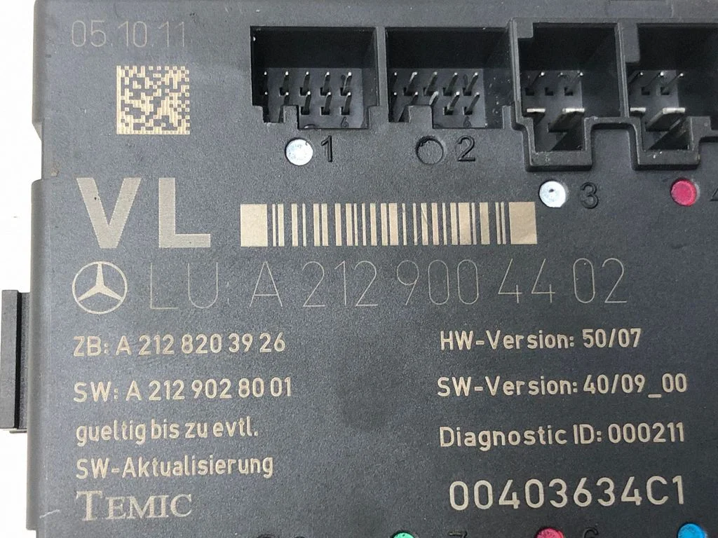 Door control unit/module – Mercedes-Benz E-Class W212 (2009-2016)