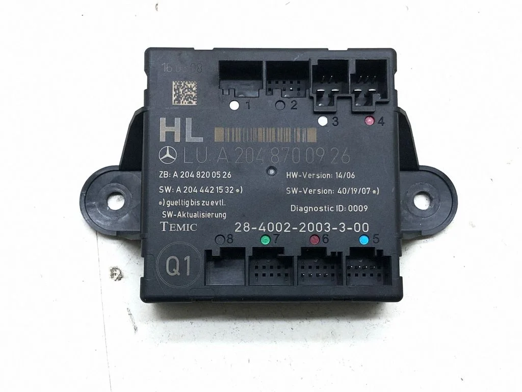Durvju elektronikas vadības bloks – Mercedes-Benz C klase AMG W204 (2007-2014)