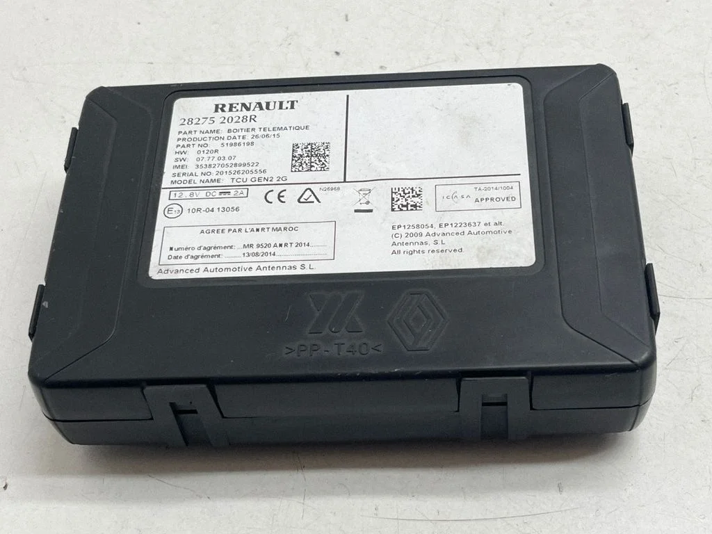 Other control units/modules – Renault Kadjar (2015-)