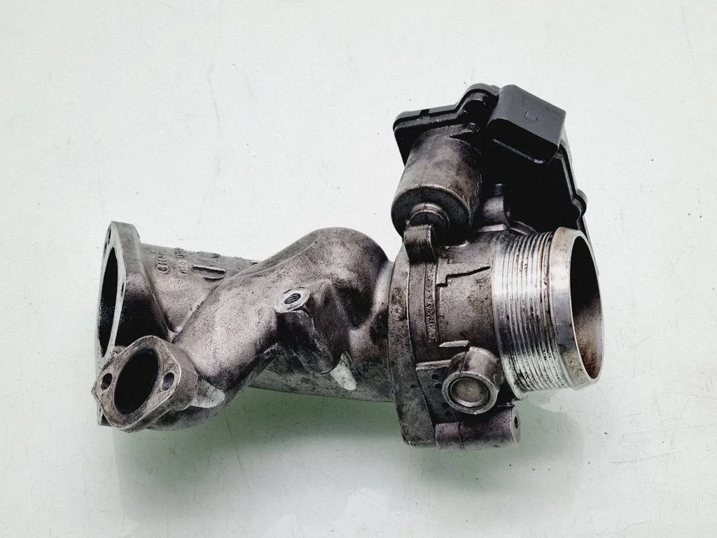 Throttle valve – Volkswagen Touareg I (2002-2010)