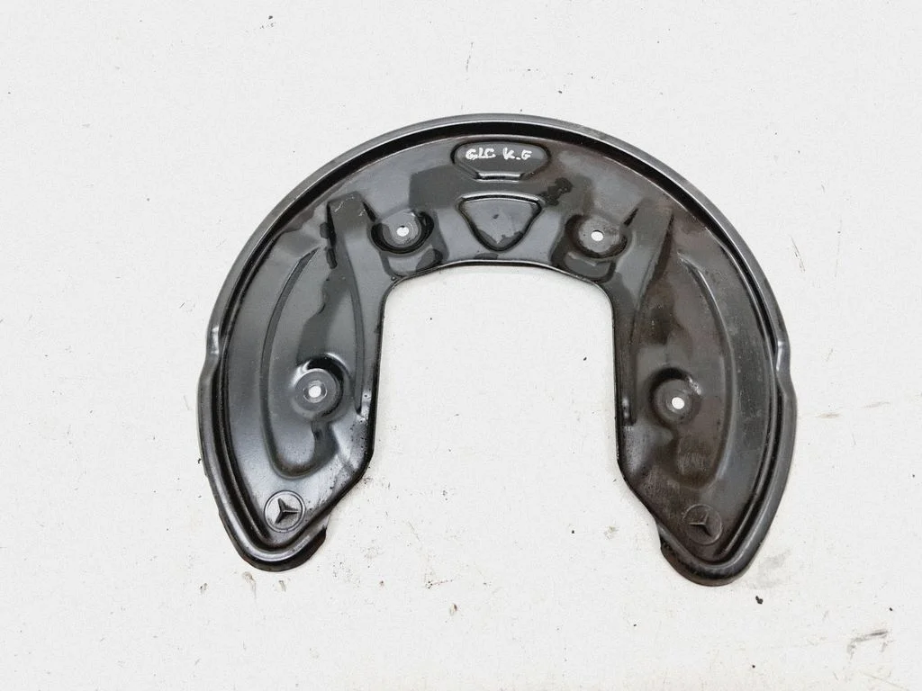 Rear brake disc plate dust cover A0004230100B