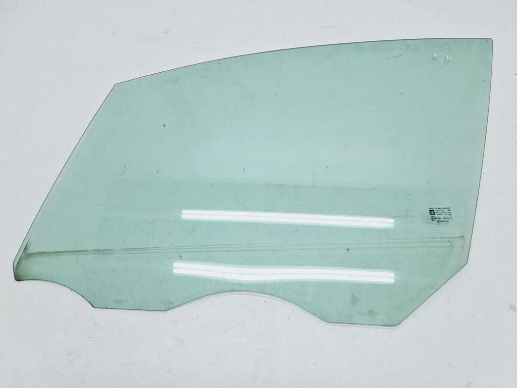 Front door window glass four-door – front left