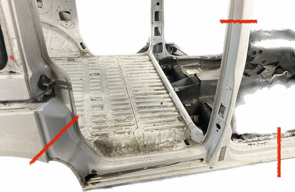 Rear sill (body part) – Volkswagen Caddy (2011-2016)