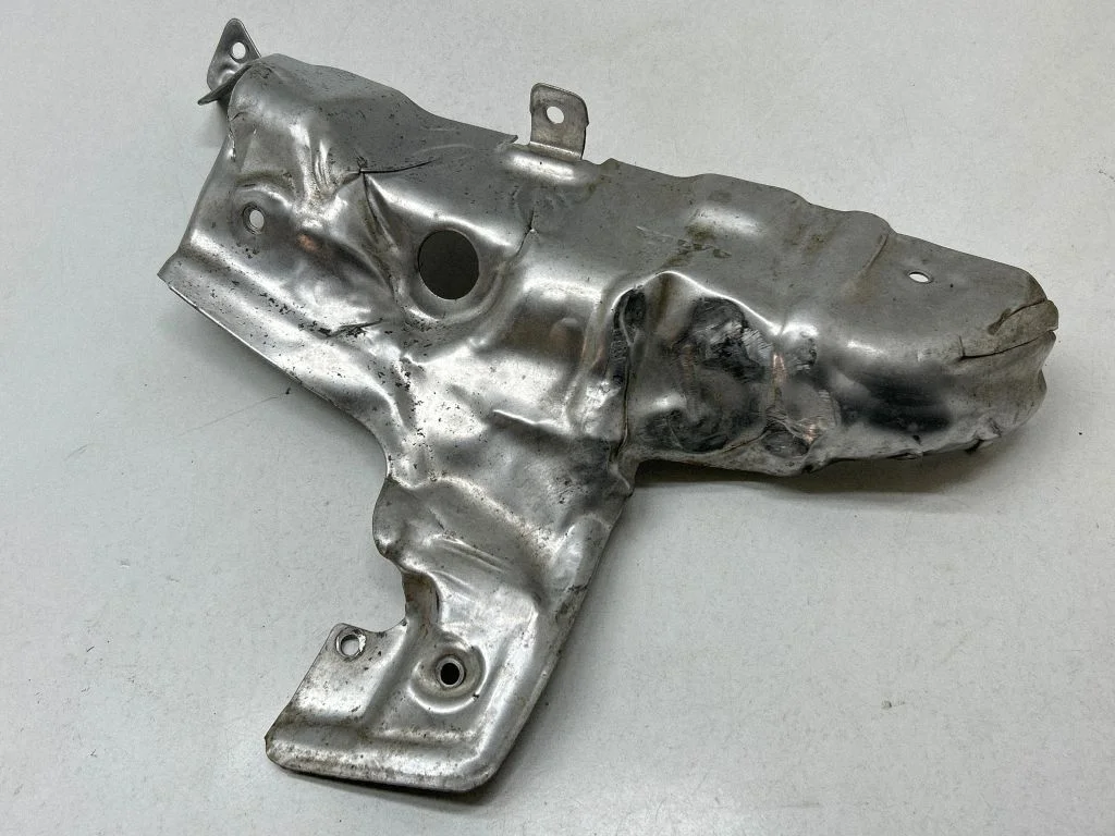 Heat shield in engine bay