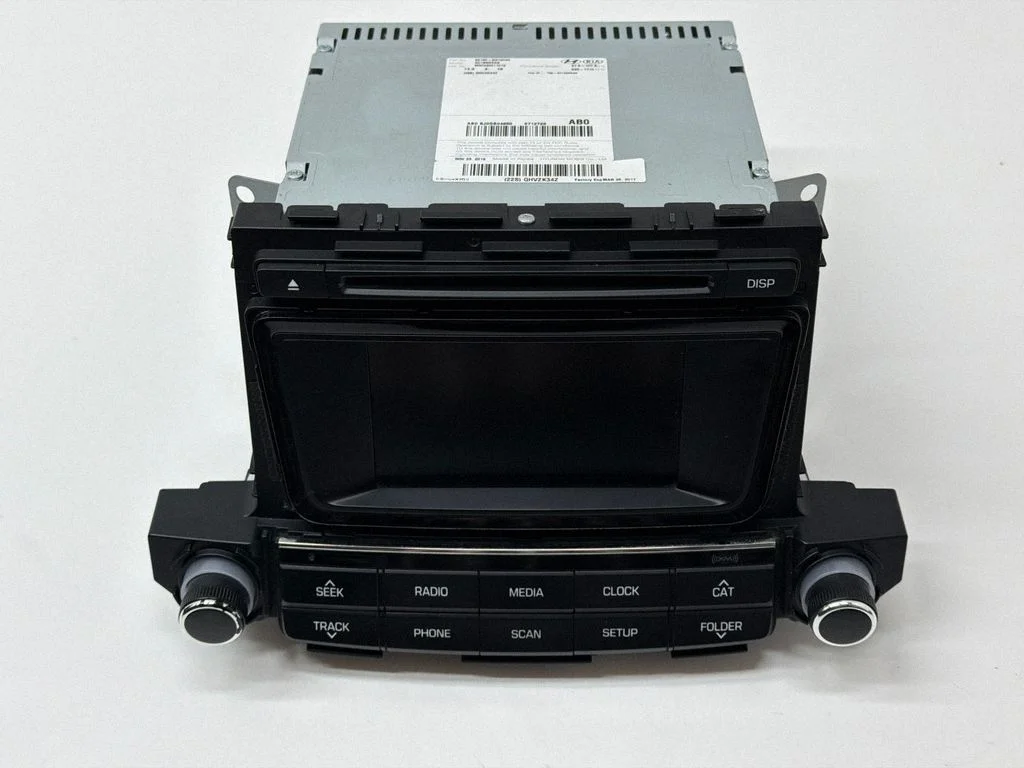 Radio, odtwarzacz CD/DVD, nawigacja – Hyundai Tucson TL (2015-)