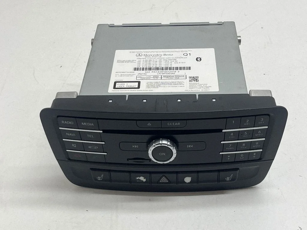 Raadio / CD/DVD-mängija / navigatsioon – Mercedes-Benz CLA-klass C117 X117 W117 (2013-2019)