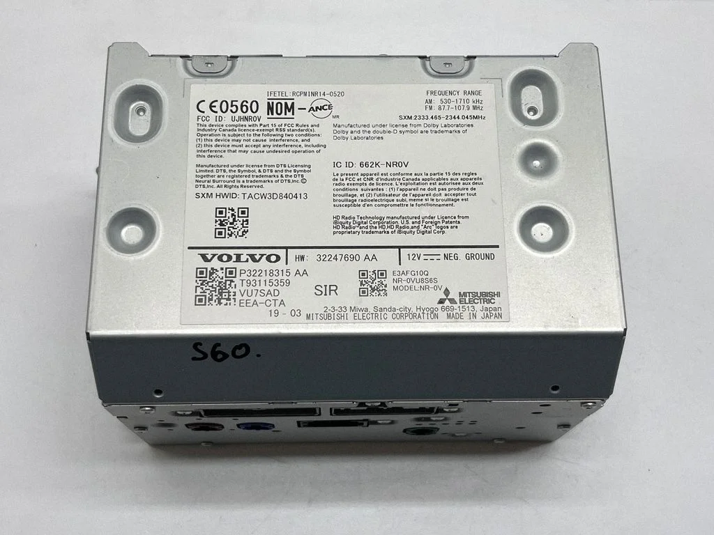 Radio/CD/DVD atskaņotājs/navigācija T93115359