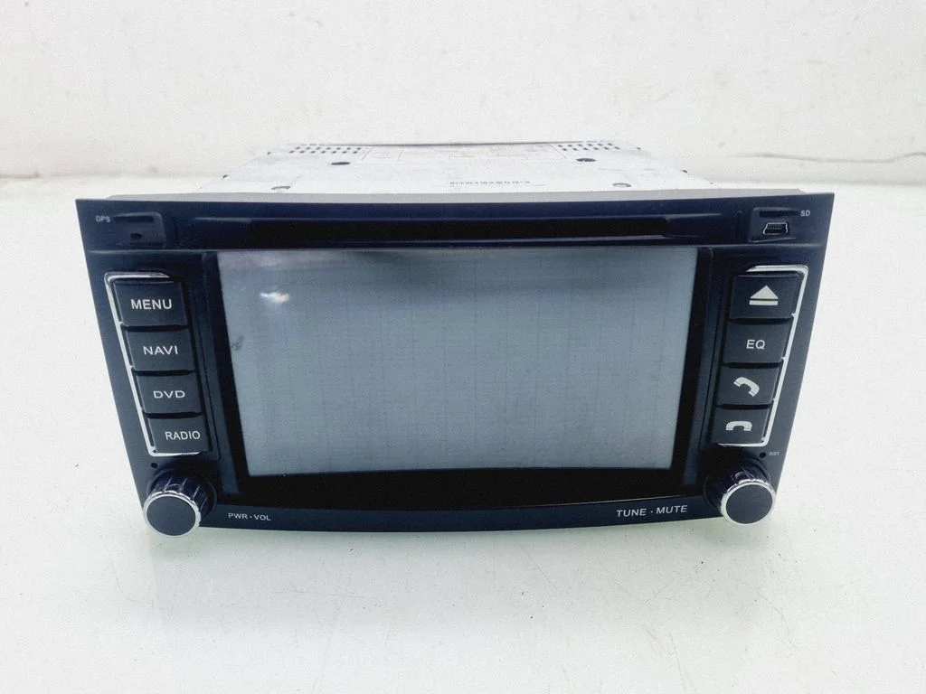 Radio/CD/DVD/GPS head unit 7L6035680A