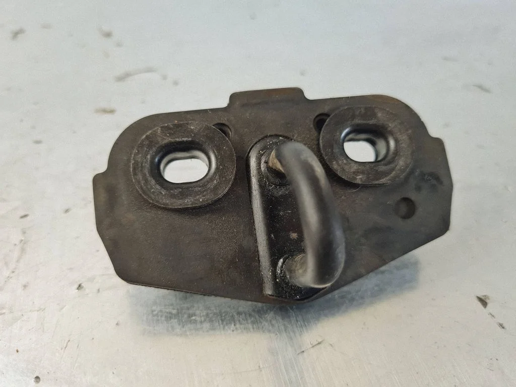 Loading door lock loop/hook striker