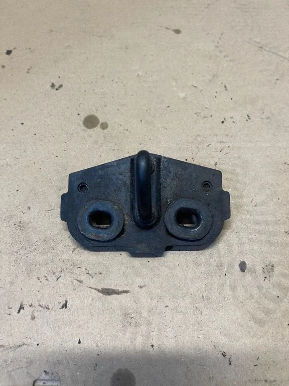 Loading door lock loop/hook striker