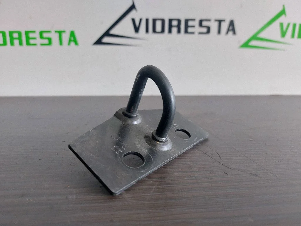Loading door lock loop/hook striker