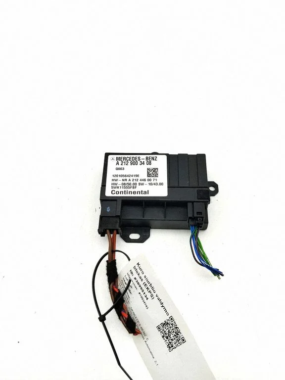 Fuel injection pump control unit/module – Mercedes-Benz E-Class W212 (2009-2016)