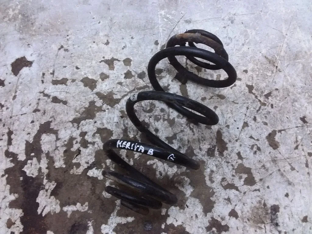 Rear coil spring – left