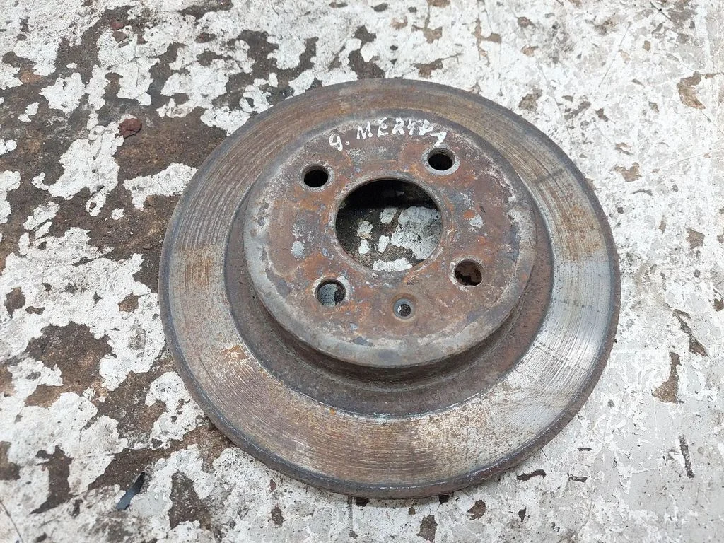 Rear brake disc – Opel Meriva A (2003-2010)