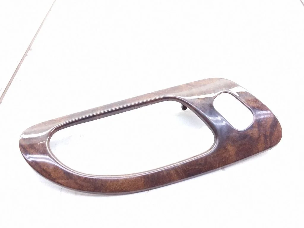 Rear door window switch trim