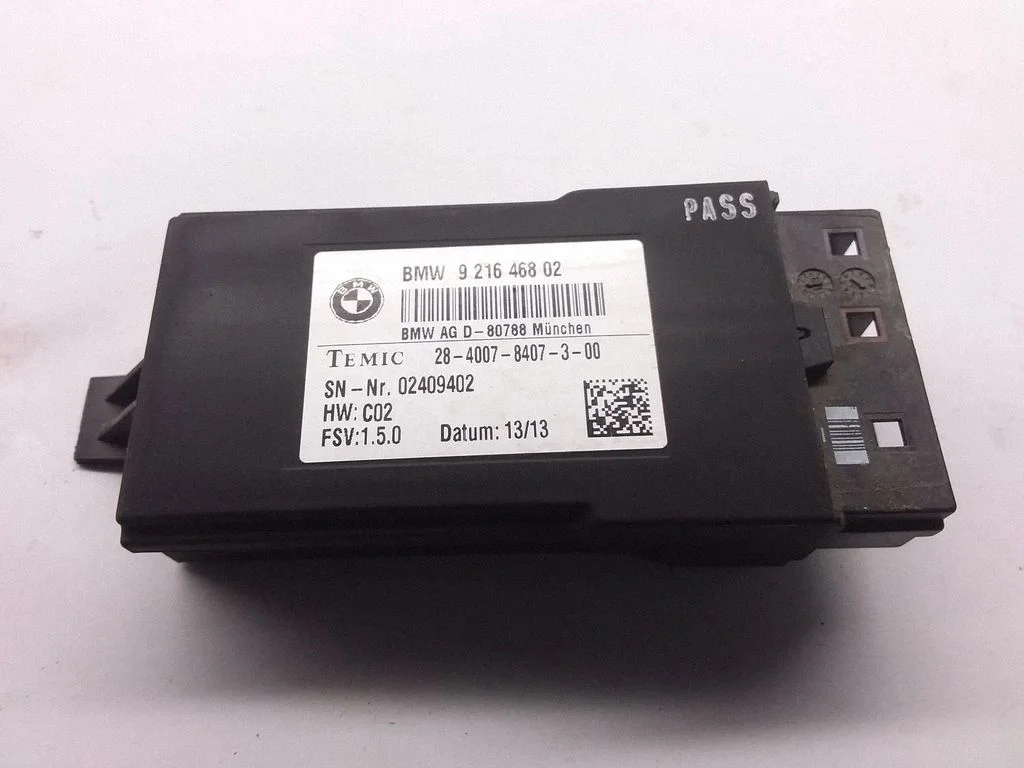 Seat heating relay – BMW 5 Series F10 F11 (2009-2016)