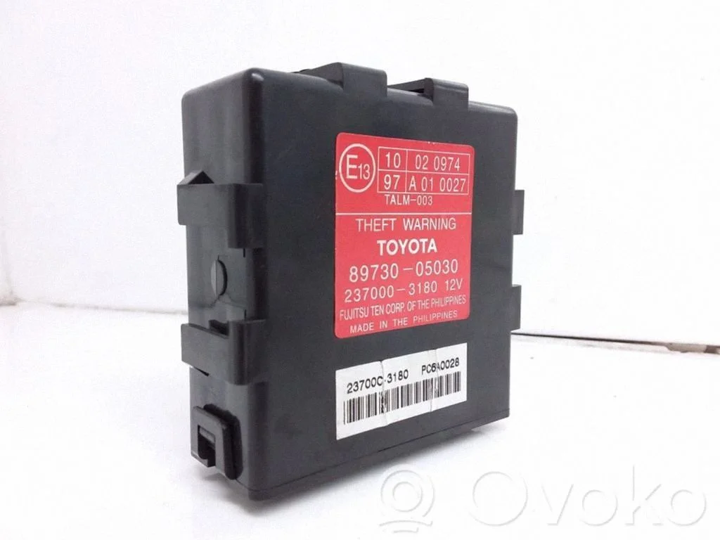 Signalizācijas vadības bloks – Toyota Avensis T250 (2003-2006)