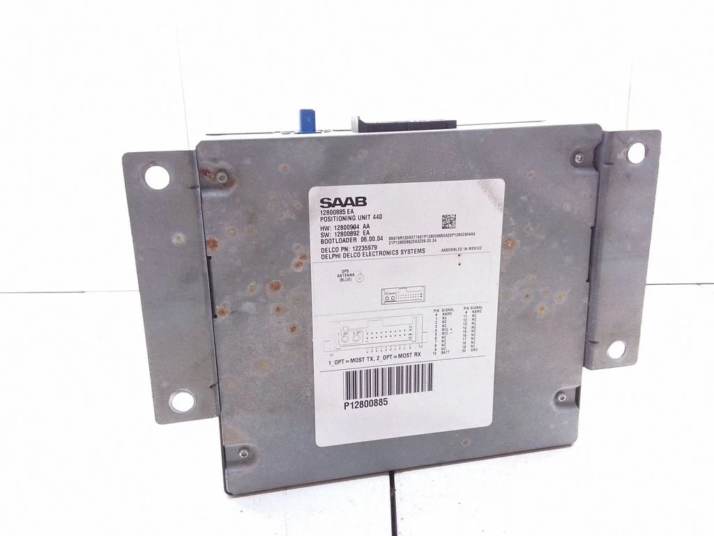GPS navigation control unit/module – Saab 9-3 Ver2 (2003-2007)