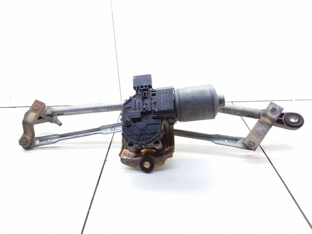 Front wiper linkage and motor 9632671180