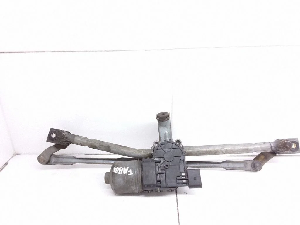 Front wiper linkage and motor 6Q1955119