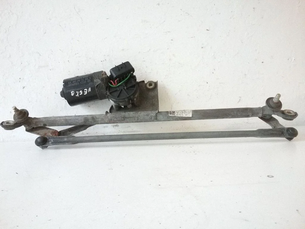 Front wiper linkage and motor 90504143