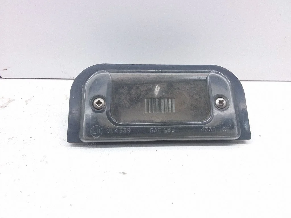Number plate light 004339