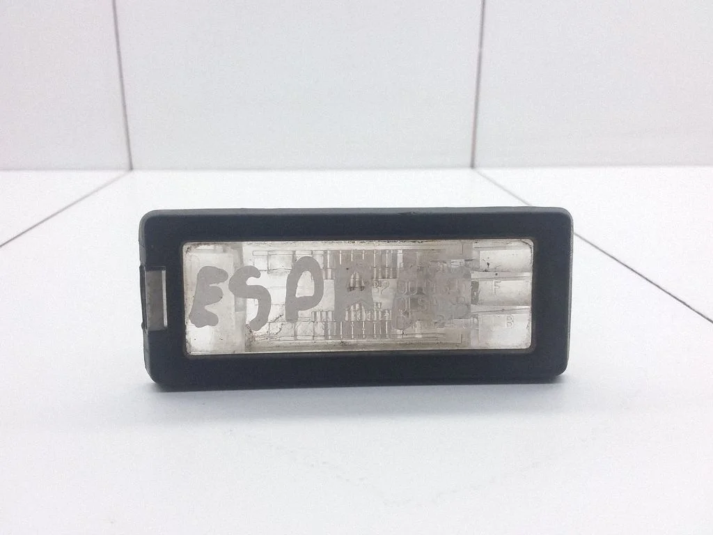 Number plate light – Renault Espace IV (2002-2014)