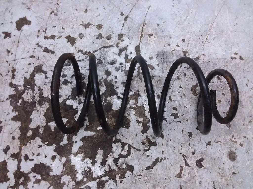 Front coil spring